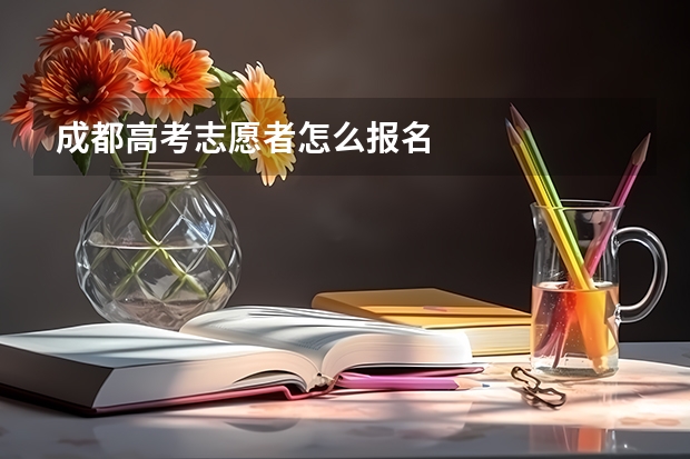 成都高考志愿者怎么报名