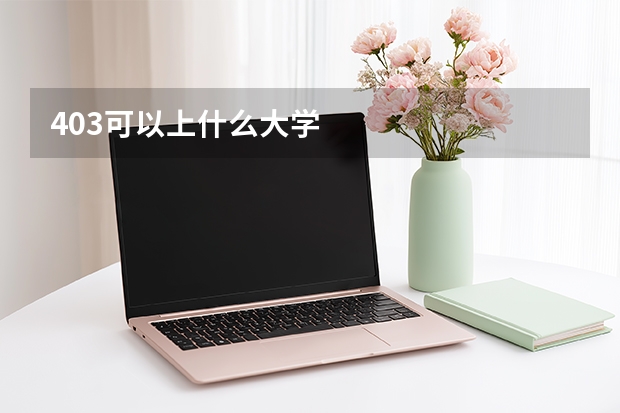 403可以上什么大学