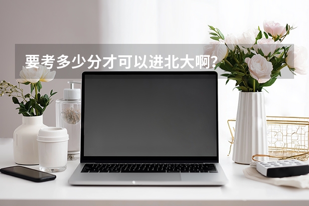 要考多少分才可以进北大啊？
