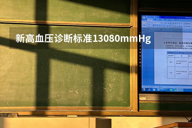 新高血压诊断标准130/80mmHg会影响民航招飞和现役航空人员体检吗？