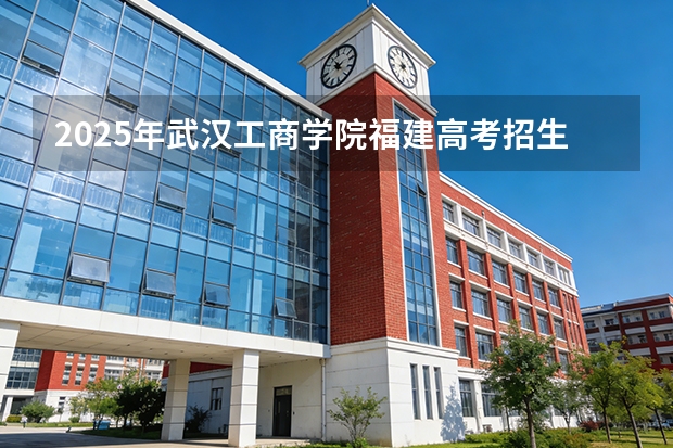 2025年武汉工商学院福建高考招生计划人数汇总（2026参考）