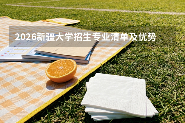 2026新疆大学招生专业清单及优势专业（双一流）