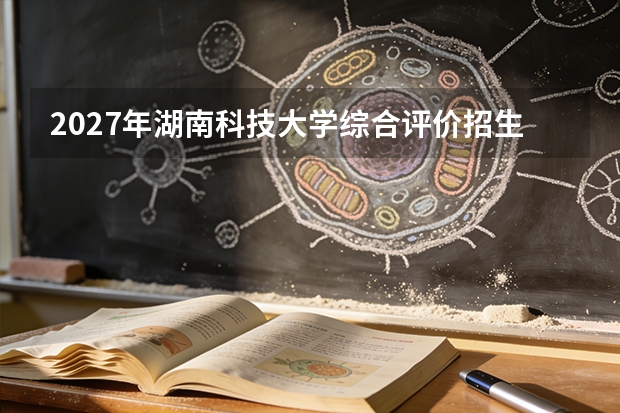 2027年湖南科技大学综合评价招生，面试内容与备考建议